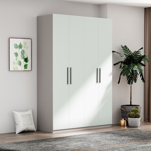 RED APPLE assemblé grande armoire chambre maison simple 2/3 porte armoire de rangement R9224 1.6 mètres Angola 丨 armoire à quatre portes