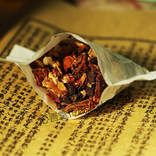 Chinese herbal green sugar tea, green money, willow, polygonatum, ginseng, mulberry leaves, wolfberry, honeysuckle, lily health tea 1 box, trial pack