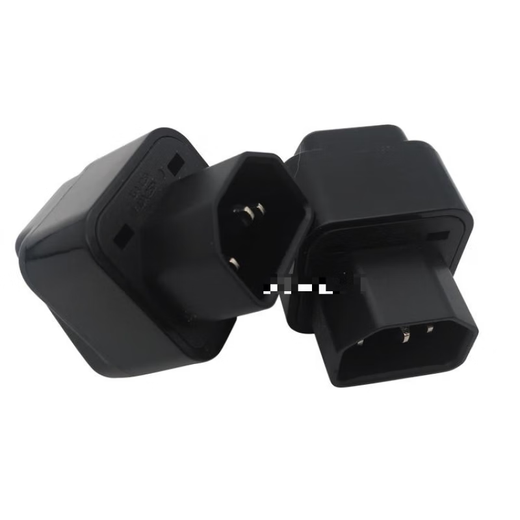 PDU-Konvertierungsstecker USV C13 auf Lochbuchse Server IEC320-C14-Stecker auf selbstverdrahtenden C13-Briefkopf nach nationalem Standard 1 Stück