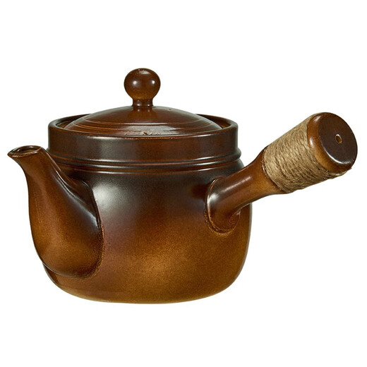 Yihutea (YIHUTEA) stove-cooked teapot, ceramic kettle, kiln-changing teapot, coarse ceramic teapot, household outdoor kettle, heat-resistant kettle, wood-burning four-season side handle kettle 850ml