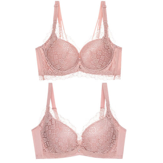 
Recognize the seasonal shelter protection SH1048SH1047 negative oxygen ion antibacterial soft steel ring gathering adjustment upper bra medium-thick underwear Her Lan 75A