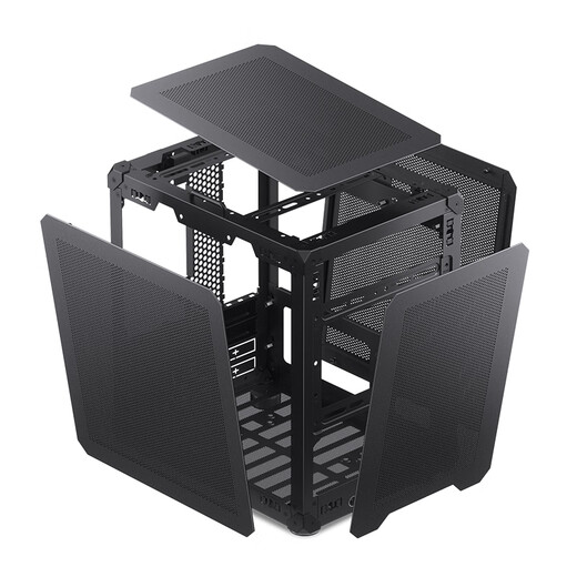 JONSBO C6 Handle version black MATX chassis (adjustable portable handle/Type-c/ATX power supply/75mm radiator/200-255mm graphics card)