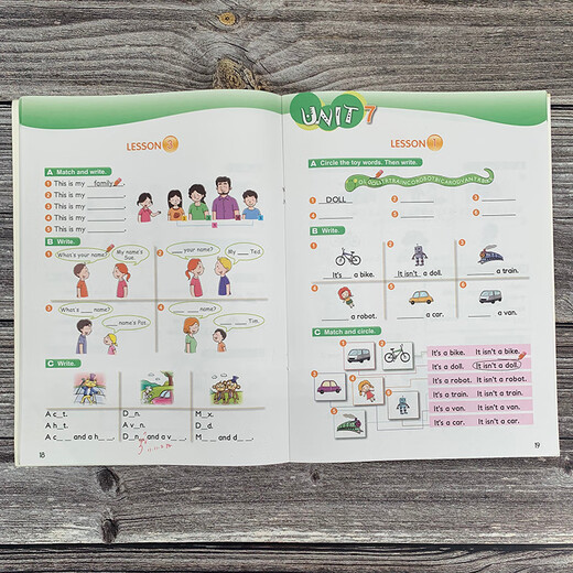 新概念英语青少版入门级A 练习册