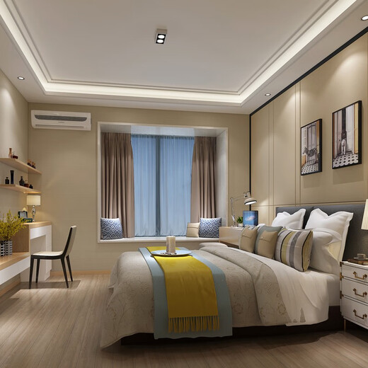 Huameile rough house interior decoration company all-inclusive design renderings simple modern whole house three-bedroom decoration reservation fee