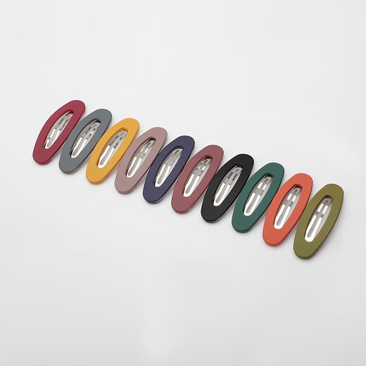 CHIMERA 10-piece set of colorful basic BB hair clips gift bangs hair clip side clip