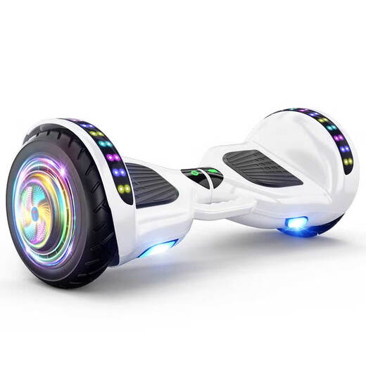 Liao'ao electric children's balance car for 3-6-12 years old, smart somatosensory, automatic two-wheeled parallel car for adults from 10 to 15 years old, new two-wheeled twisting car, 10-inch off-road flagship white APP+ glare wheel