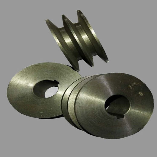 Outer diameter 60mm-120mm motor pulley pulley triangle pulley A type double groove outer diameter 60mm inner diameter 16mm B type double groove outer diameter 80mm inner diameter 20mm