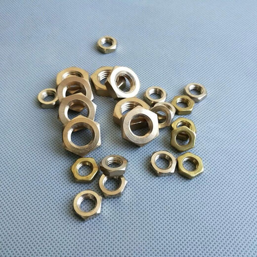 Customized GB6172 Messing Thin Nuss Dünne hexagonale feine Nussmutter Flat Kupferschraube Cap M3M4M5M6m8 Wenn Sie detaillierte Daten benötigen, wenden Sie sich bitte an den Kundendienst, um zu messen, um zu messen