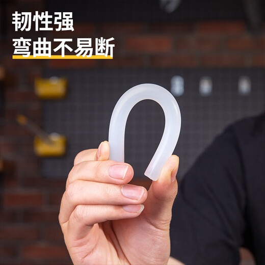 Deli hot melt glue gun high power handmade household industrial grade hot melt gun high viscosity strong glue stick 21 pieces 11mm hot melt glue stick