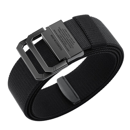 Half cigarette belt men's canvas belt male student trendy jeans belt versatile female military training outdoor gift