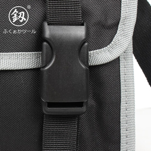 鰰 Japan Fukuoka Tools household shoulder bag multi-function computer repair tool bag canvas bag electrician bag FO-8120 industrial grade stab-proof tool bag 12 inches