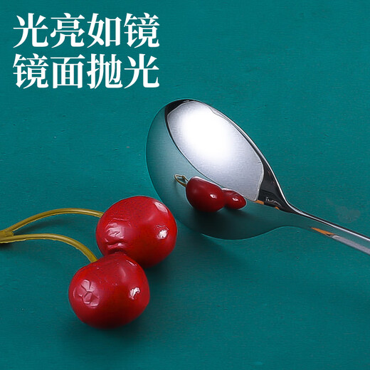 Kitshine Korea imported 316 stainless steel chopsticks and spoons couple outdoor portable tableware set 304 food grade student long handle lady's chopsticks and spoons