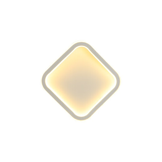 Grand View Garden (DGY) bedroom wall lights postmodern LED study wall lights Nordic creative TV background wall lights Zhongshan lamp O357 9918-white 24CM-white light 16W