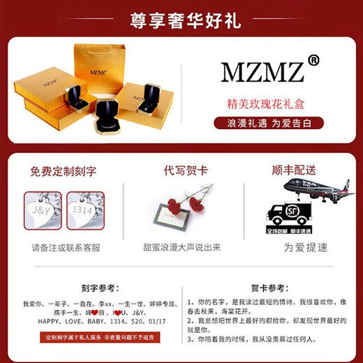 MZMZ Customized Platinum Men's Ring Yao Black Luxurious 950 Ring Black Diamond Birthday Anniversary Gift for Boyfriend Yao Black - Platinum 950 Main 20 Points Black Diamond