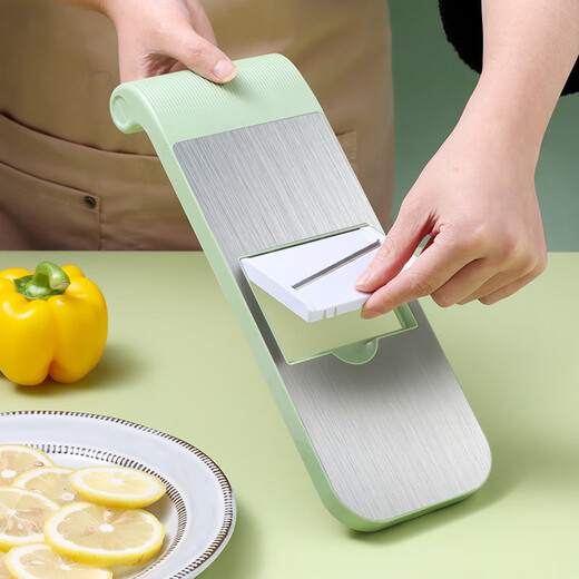 Baijie multi-functional vegetable cutting tool shredder grater kitchen vegetable cutter shredding grater five knives + hand guard
