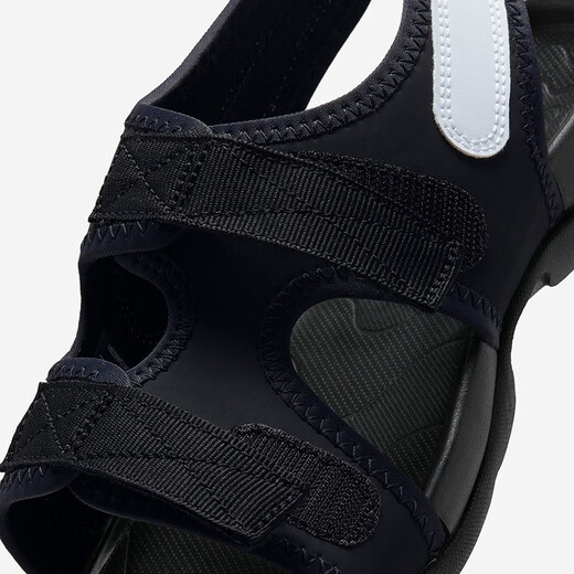 NIKE Nike sports sandals for boys and girls ADJUST 6 summer children's lightweight water-resistant quick-drying casual beach sandals DX5545/DX5544-002 35 recommended foot length 22cm