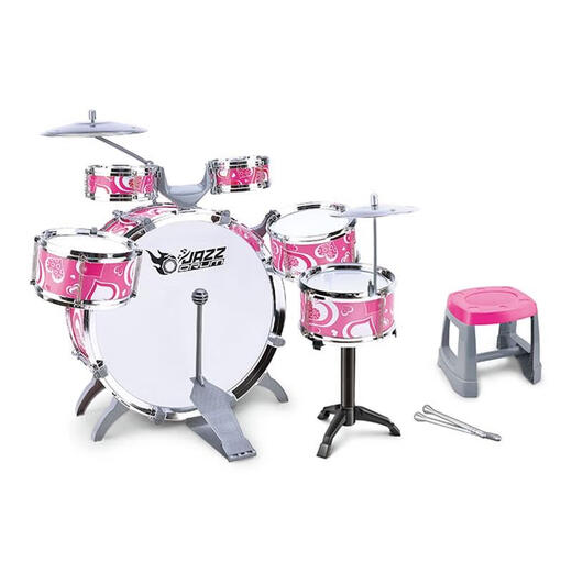 Une collection complète de tambours de jazz pour les enfants adultes, les collégiens, les débutants, les instruments de percussion, les épaissis, les épaissis, les cinq couleurs + le score de tambour + la ceinture de tambour