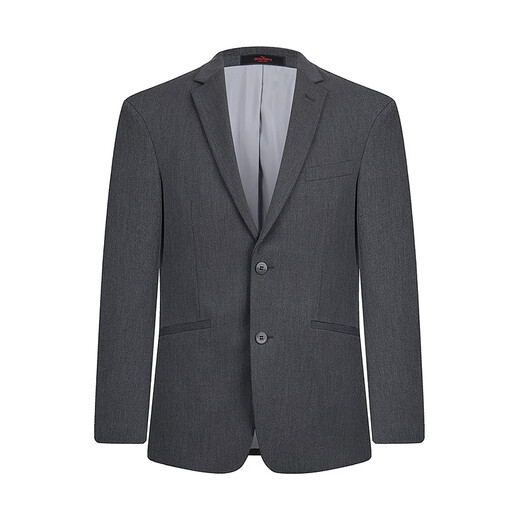 Qipai suit men's spring and summer new style wool warm suit dress far infrared heat storage 0100 medium gray 46 (170)