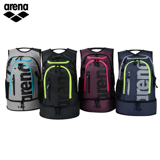 Arena Backpack Swim Bag Storage Storage Fitness Travel Large Backpack Multi-Function Swim Bag Pink/Black (PKBK)