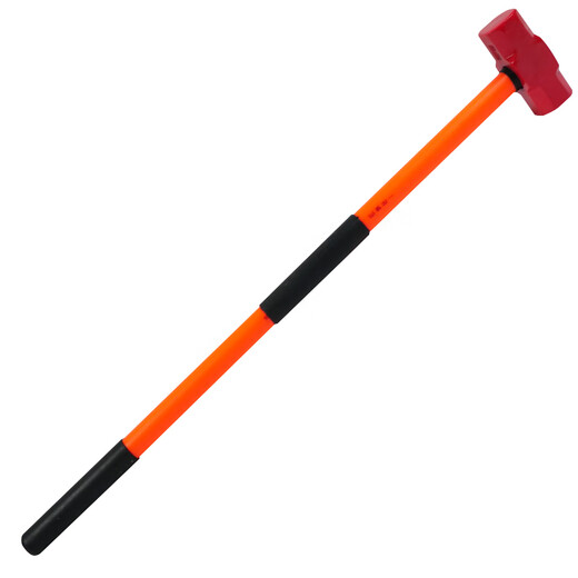 Hasdick long-handled large hammer octagonal hammer decoration hammer chisel wall hammer iron hammer with handle octagonal hammer 16 pounds