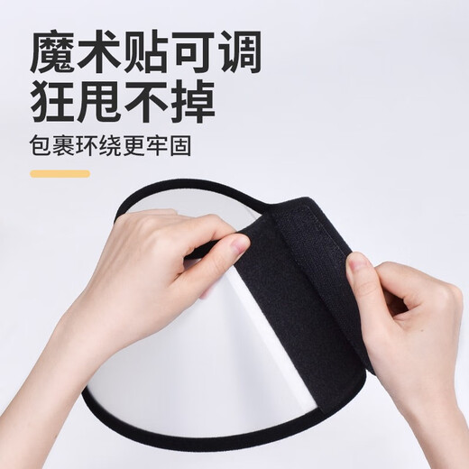 Qi Oh cat collar Elizabeth collar cat collar head cover anti-licking waterproof shame circle sterilized cat supplies No. 7 collar suitable for pets within 3 Jin Jin equal to 0.5 kg Elizabeth collar