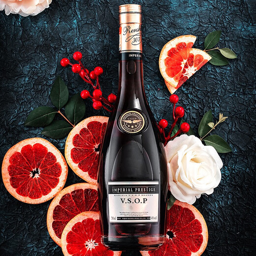 卡爹拉法国进口洋酒vsop白兰地40度烈酒700Ml 白兰地 700mL 1瓶 买1瓶得2瓶