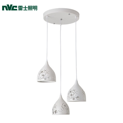 NVC Lighting (NVC) NVC chandelier living room dining chandelier bar lamp romantic empty lampshade round chassis (without light source)