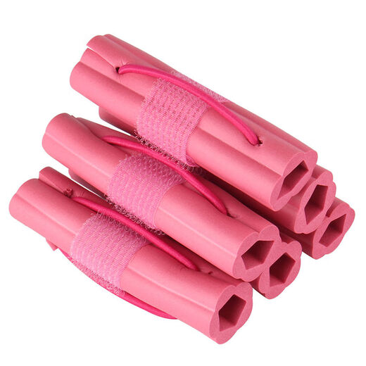 Sleeping curling iron, lazy curling iron, large wave sponge curling iron that does not damage hair, sleeping styling curling barrel, 12 rolls