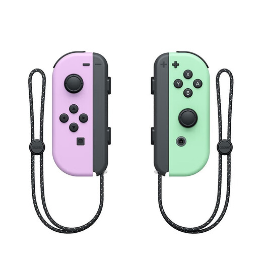 Nintendo (Nintendo) Domestic Bonded Warehouse Switch Controller New Original NS2 Pro Game Controller Wireless Bluetooth Joy-con Left and Right Controller Joy-Con Controller Left Light Elegant Purple/Right Light Elegant Green (Bonded Warehouse)