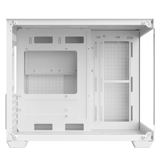 Vision 360MINI Sea View Room Chassis Water-cooled Chassis Highly Compatible with Cooling Mania (M-ATX/Top Support 360 Water Cooling/Graphics Card 410mm) Phantom 360M Supreme Edition Pillar-free Sea View Room White