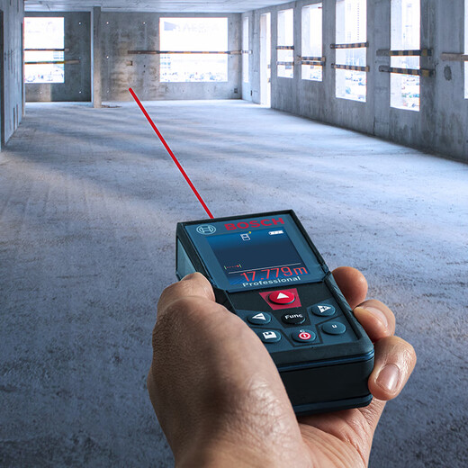 Bosch (BOSCH) professional laser color screen distance meter 40 meters infrared electronic ruler laser ruler room measuring instrument GLM 400