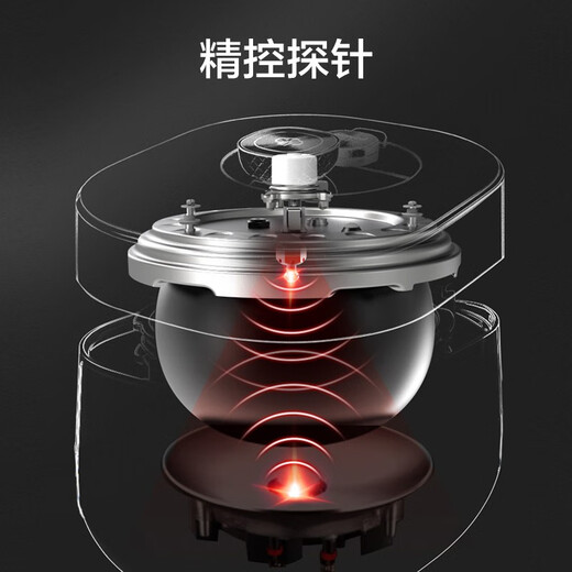 SUPOR fully automatic intelligent reservation electric pressure cooker 5L household steamer upper steaming lower boiling ball kettle double bladder 50FC9081Q rice cooker pressure cooker 4-6 people