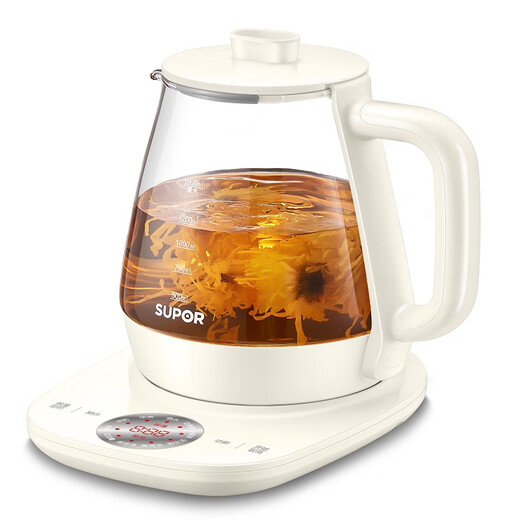 Supor ZMD safety series health pot, electric kettle, mini bird's nest, stew pot, multi-function teapot, 1.5L capacity SW-15Y18