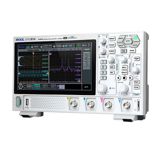 RIGOL Puyuan DHO814 digital oscilloscope 100MHz four-channel 12bit oscilloscope