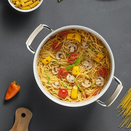 ASD soup pot non-stick pot ceramic enamel large capacity soup pot 24CM open flame special stew pot TL24T6WG