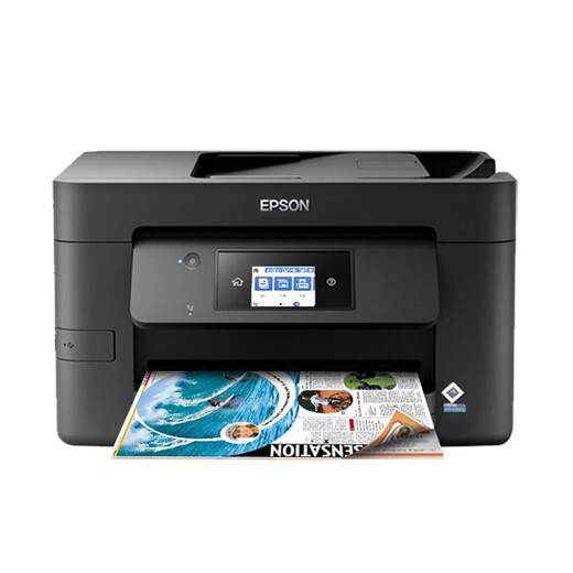 Wf3825 color printer scan and copy all-in-one inkjet connection for home wireless office business orange 66559