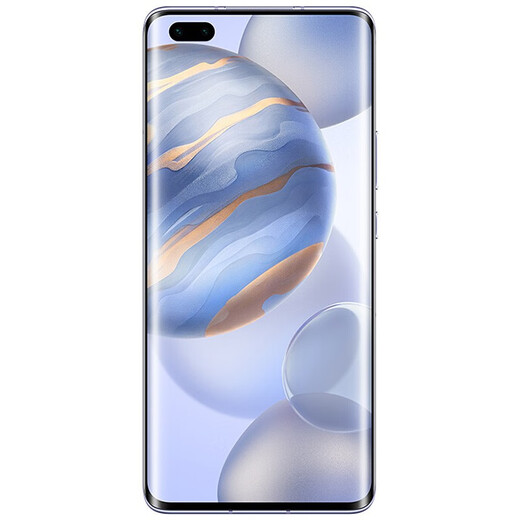 Honor 30 Pro Second-Hand-Mobiltelefon Honor 30pro + Kirin 990 Dual-Mode 5G Full Network Connection 6,57-Zoll-Stereo-Stereo-Smart Android E-Sport Mobile Titanium Air Silver 8 GB + 256 GB (Honor 30 Pro +) 99 Neu