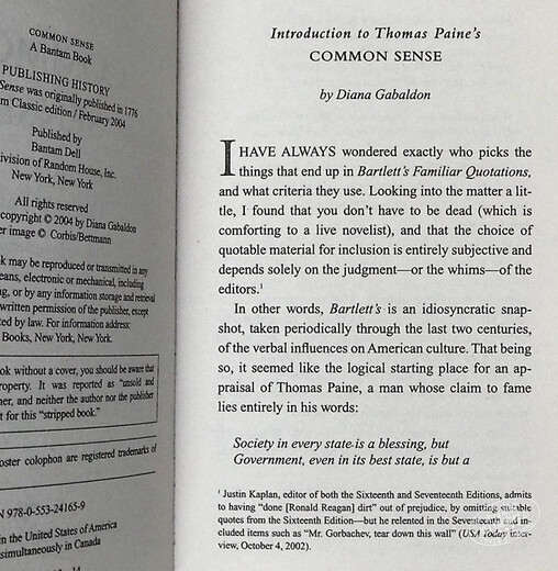 预售 常识 英文原版 Common Sense