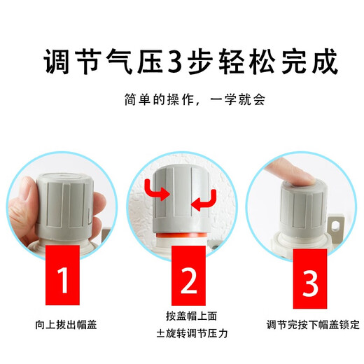 万特弗 气动调压阀 减压阀空压机气压调节阀油水分离器过滤器泵 AC5010-06（螺纹6分） 精品