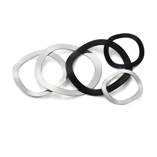 JINGGONG 65 manganese steel wave washer wave washer multi-wave spring washer wave washer elastic three-peak washer 88*100*0.6 manganese steel six-peak 5 pcs