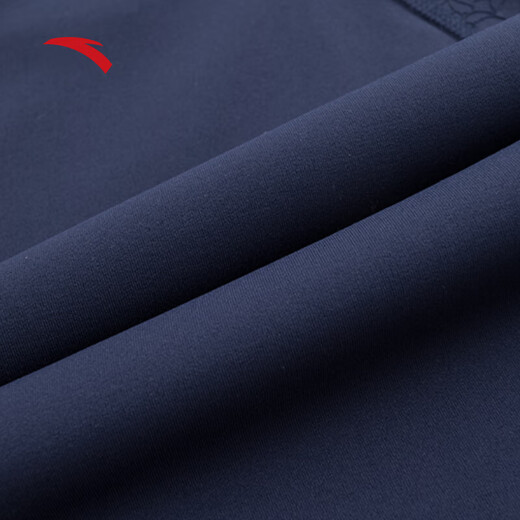 ANTA Yoga Pants Women's 2025 Autumn Tight Nine-Point Pants Training Fitness Pilates Pants Slimming Shark Pants Wearable Dark Blue-2 S/Female 160