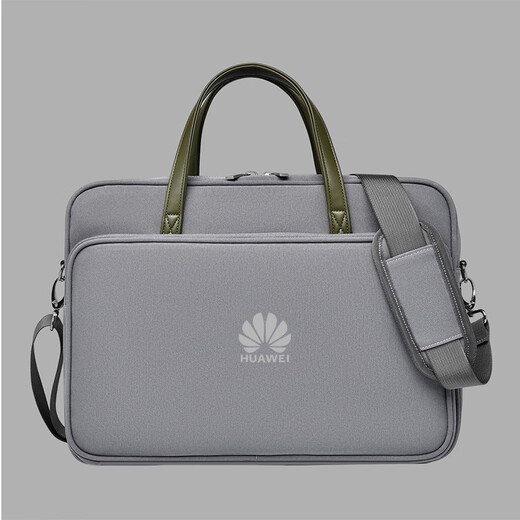 华为matebook14电脑包华为16s/D16 SE笔记本电脑包16英寸D14/Xpro 725深灰色+灰色反光华为标 14英寸