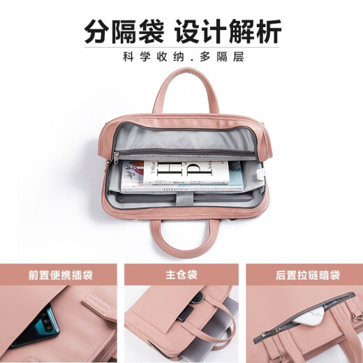 VICTORIATOURIST Apple Lenovo Xiaoxin Huawei Laptop Bag Women's Dell Laptop Bag Briefcase