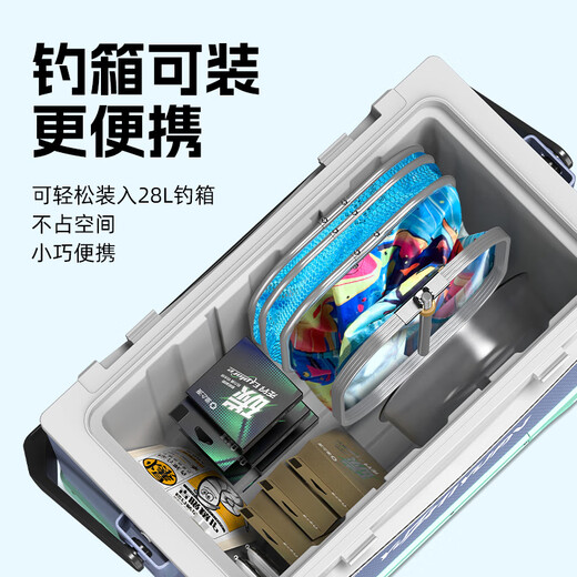 Yuzhiyuan's new fish protection, special square fishing protection bag for wild fishing in black pits, nano quick-drying net bag, small mini portable crucian carp fishing 31cm 2.5m, lightweight and portable, nano quick-drying, free bag + needle block