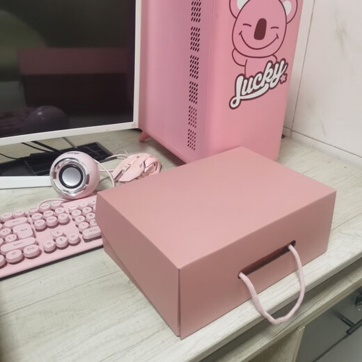 Pink portable women's shoes extra hard shoe box wholesale can be customized various gift boxes insLOGO gift box 29*20*11cm pink 100 pieces