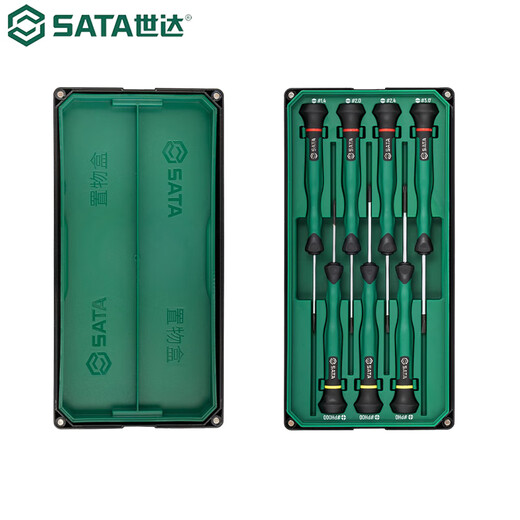 SATA 7-piece, cross-shaped micro screwdriver set 09314
