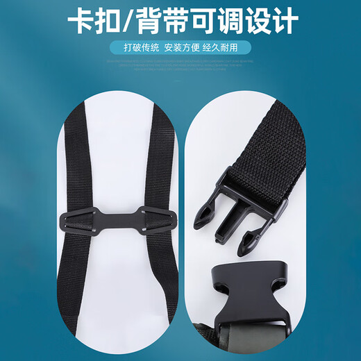 Bo Naling waders, men's half-length one-piece waders with rain boots, waterproof, non-slip fishing suit, fishing suit, waders 42, one size fits all