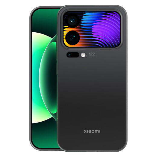 Hannuo suitable for Xiaomi 17promax mobile phone case 17pro protective cover ultra-thin anti-fall frosted anti-fingerprint all-inclusive lens protection for men and women new style transparent black frosted slim feel anti-fingerprint Xiaomi 17 Promax
