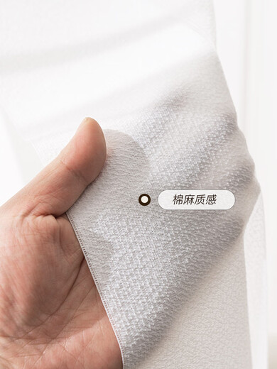 Customized electric dream curtain motor curtain gauze curtain vertical blinds 2024 new living room blinds vertical curtain balcony white plain style price per square meter