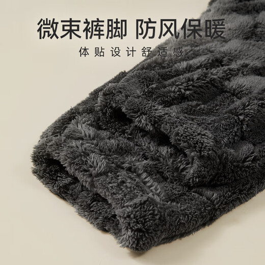 Catman men's pajamas for men winter thickened warm flannel hooded robes home clothes pajamas trousers for men